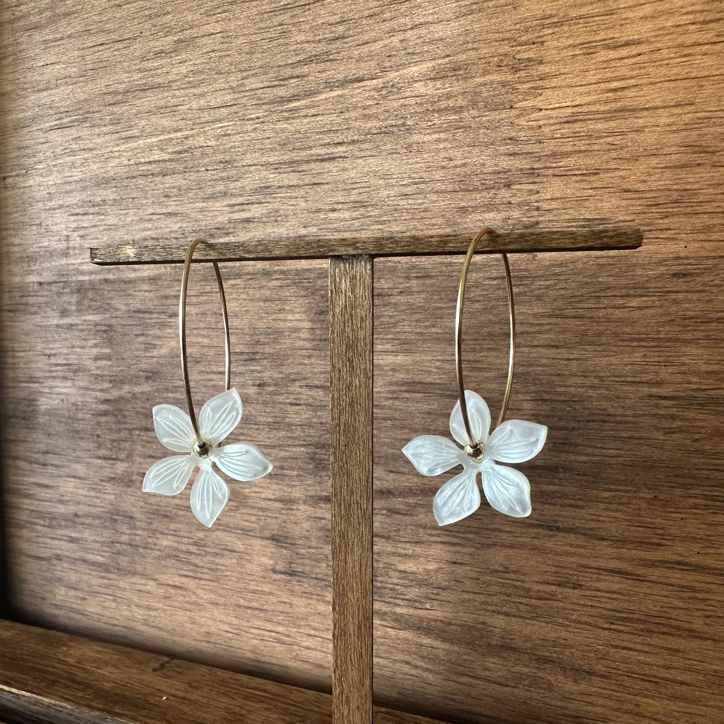 Pua Melia Threader Hoops