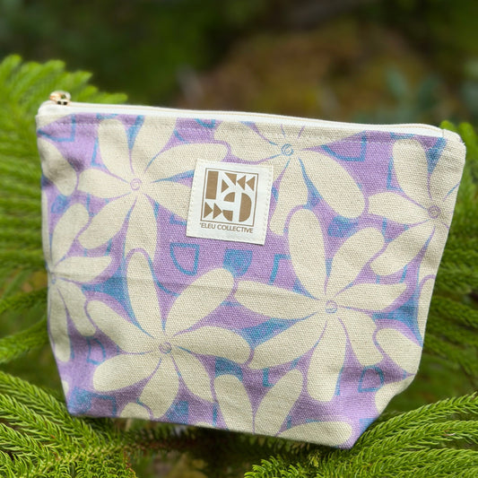 TIARE MAOHI POUCH - PURPLE