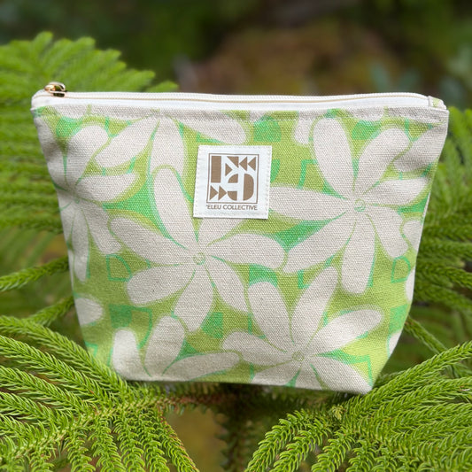 TIARE MAOHI POUCH - GREEN