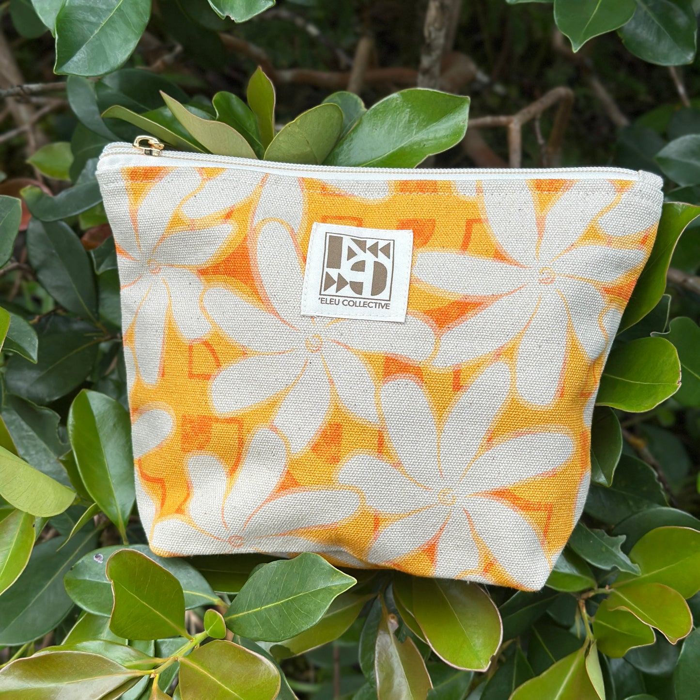 TIARE MAOHI POUCH - YELLOW