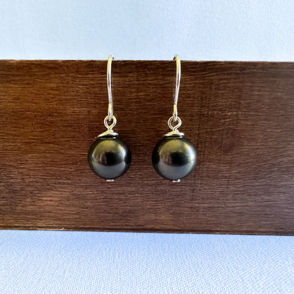 Silver Pearl Drop Earring