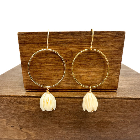 Pilialoha Earring - Pikake