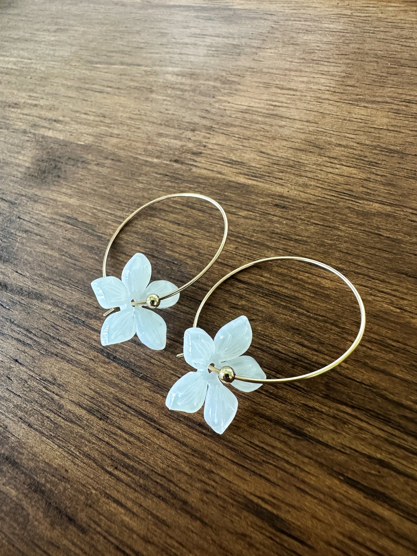 Pua Melia Threader Hoops