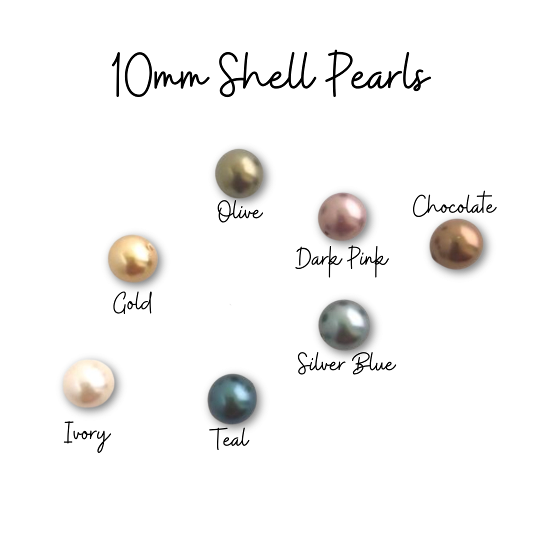 Pilialoha Earring - Shell Pearl
