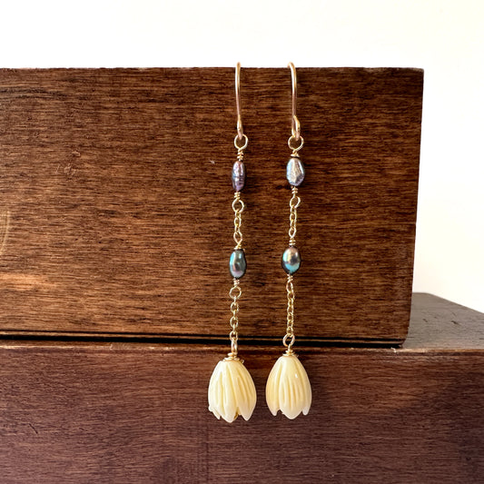 Pikake Pearl Earring