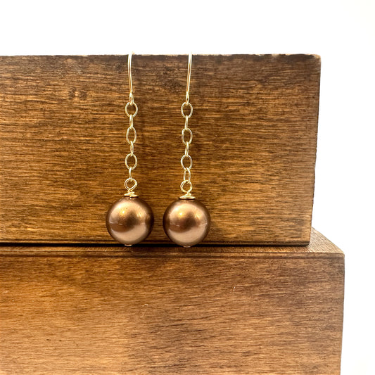Keala Earring - Chocolate